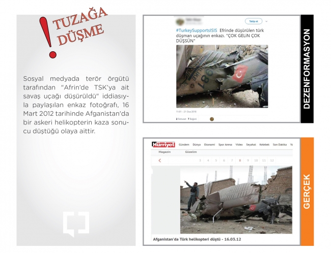 YPG/PKK'nın 'Afrin' yalanları tek tek deşifre edildi